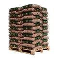 Palé de pellets DS Energies con 65 sacos de 15 kg