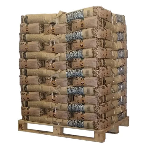 Pellets Badger (Bélgica) – Palet 975 kg (65 sacos)