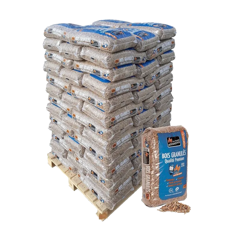 Pellets Woodstock® Premium – Palet 1170 kg (78 sacos)