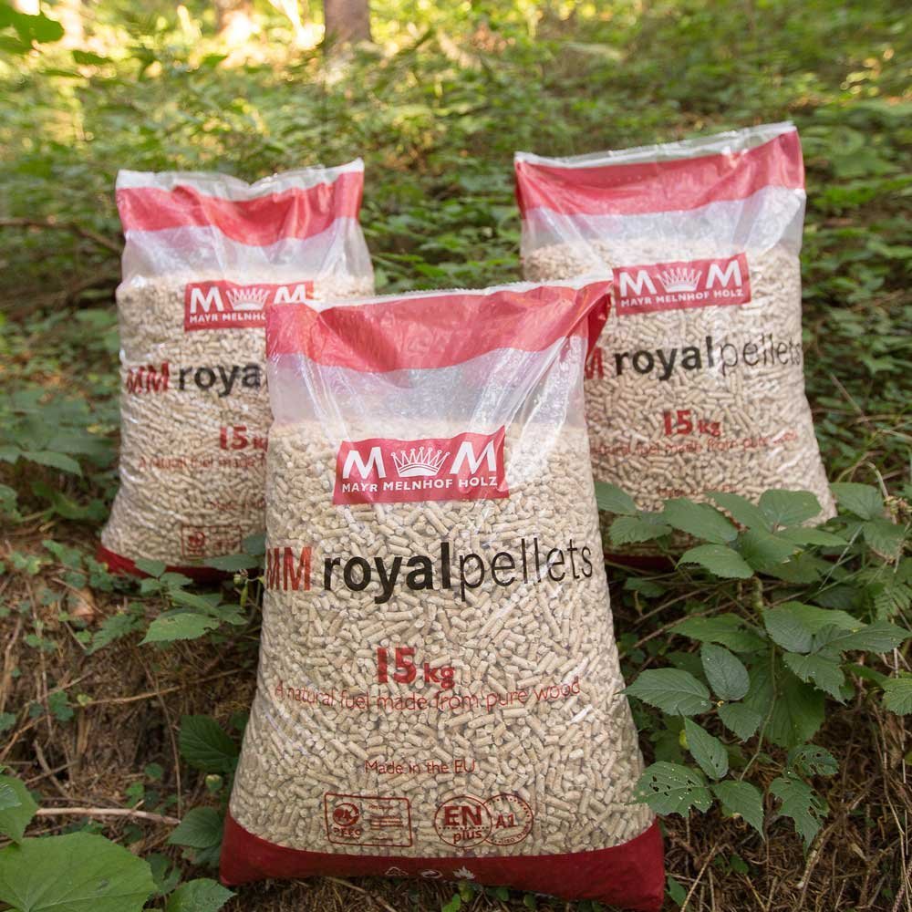 Palé de pellets MM Royal – 78 sacos de 15 kg