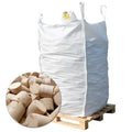 Briquetas de madera Big Bag 620 kg – Prensado suave (90 bar)
