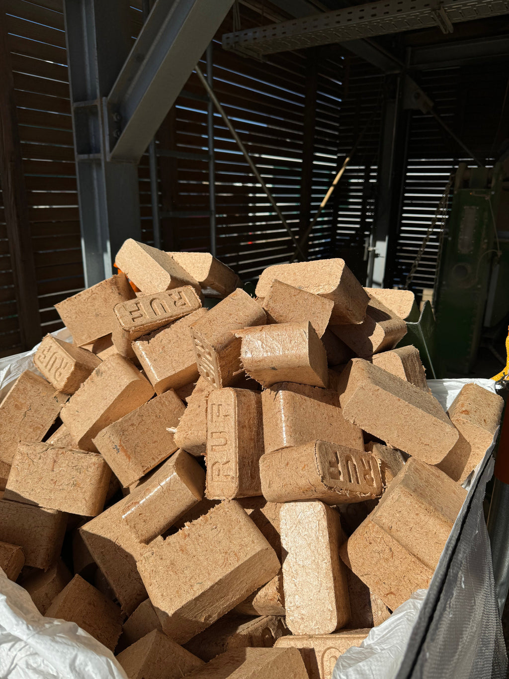 Briquetas RUF – Big Bag 600 kg