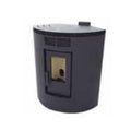 Estufa de pellets FM BP-100 R rinconera – Aire frontal 9 kW
