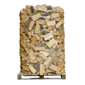 Leña de 30 cm – 1 palé (3 m³ / 3 steres) – Madera dura H1 G1