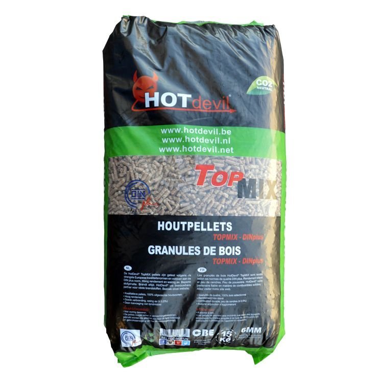 Pellets Din+ Top Mix media paleta