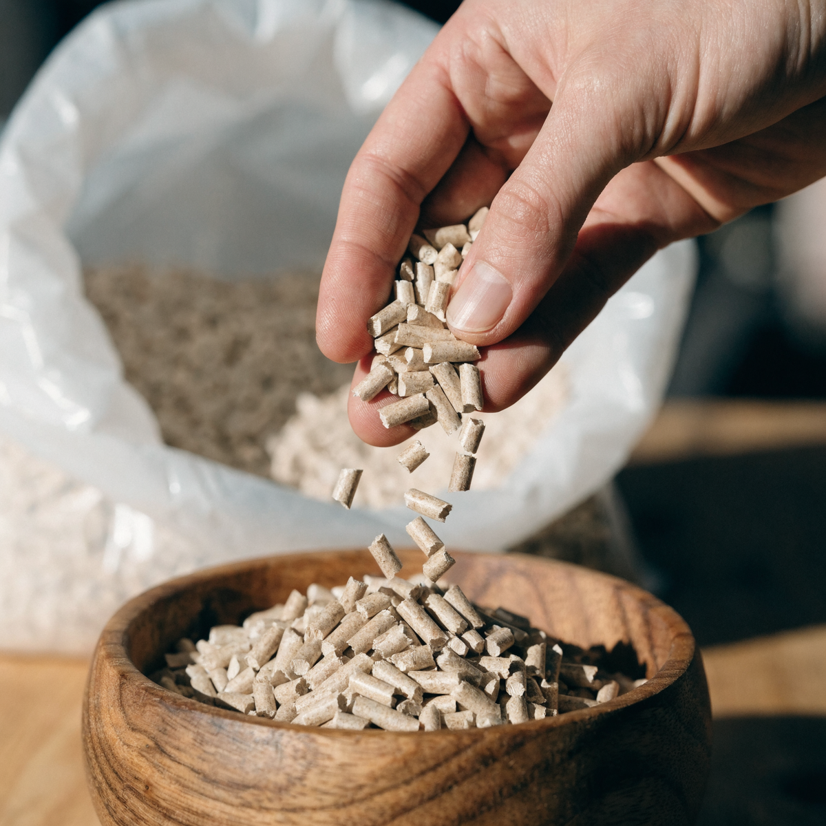 Pellets TotalEnergies Premium ENplus A1 / DINplus – Palet 990 kg (66 sacos)